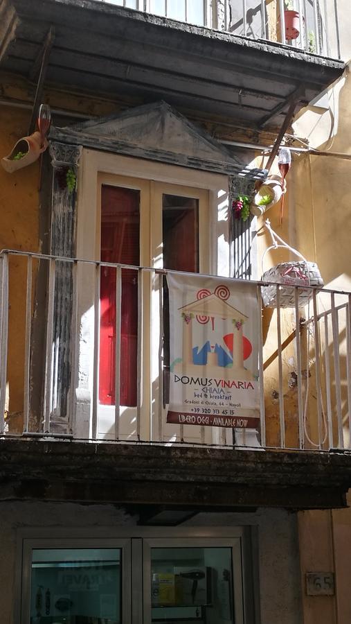 Domus Vinaria Acomodação com café da manhã Nápoles Exterior foto